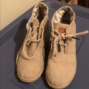 Toms Wedge Booties